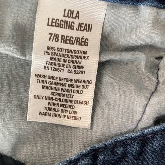 Aeropostale junior skinny jeans Size 7/8 - Picture 6 of 7